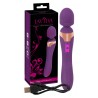 Massagestab »Double Vibro Massager«, beitseitig verwendbar, lila