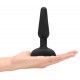 Analplug »trio«, mit Funk-Fernbedienung und Hardcase, schwarz