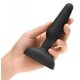 Analplug »trio«, mit Funk-Fernbedienung und Hardcase, schwarz