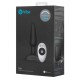 Analplug »trio«, mit Funk-Fernbedienung und Hardcase, schwarz
