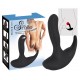 Prostatavibrator »Knocking Plug«, mit Perineumreizarm, schwarz