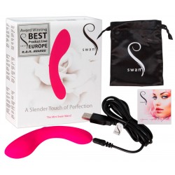 Vibrator »The Mini Swan Wand«, 12,1 cm, mit 7 Vibrationsrhythmen