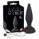 Black Rechargeable Anal Vibe
