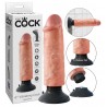 Naturvibrator »Vibrating Cock« mit abschraubbarem Saugfuß, 15,5 cm