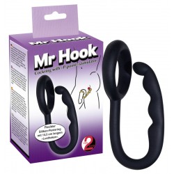 Penisring »Mr. Hook« mit Perineum-Stimulator