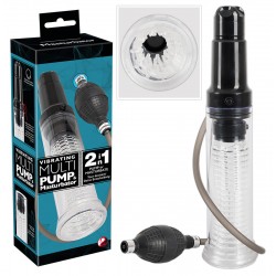 Penis-Pumpe + Masturbator »Vibrating Multi Pump & Masturbator«, mit Vibration
