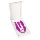 Doppelvibrator »2x«, mit 12 Vibrationsrythmen, wiederaufladbar