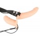 Umschnallvibrator »Duo« mit zwei Vibratoren, 9,7 cm + 14,5 cm