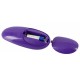 Vibroei mit kabelloser Fernbedienung, lila