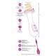 Vibrator mit Wärmefunktion und 7 Vibrationsmodi
