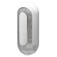 Masturbator »Flip Zero«, 18 cm, mit 5 Vibrationsstufen und reizstrukturiertem Lustkanal, weiß