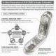Masturbator »Flip Zero«, 18 cm, mit 5 Vibrationsstufen und reizstrukturiertem Lustkanal, weiß
