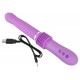 Vibrator »Push it!« mit Stoßfunktion und Griff, lila