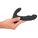 Analplug, 16,6 cm, mit Vibration, Rotation und Klopffunktion