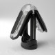 Masturbator »Flip Zero«, 18 cm, mit 5 Vibrationsstufen und reizstrukturiertem Lustkanal, schwarz
