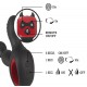 Prostatavibrator, 14,5 cm mit 10 Vibrationsmodi und 3 Rotationsstufen
