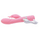 Rabbitvibrator »Kinky« mit G-Punkt-Spitze und Swarovski®-Kristall