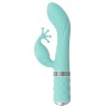 Rabbitvibrator »Kinky« mit G-Punkt-Spitze und Swarovski®-Kristall
