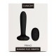 Analplug „Primo”, 12 cm, mit Vibration und Fernbedienung, schwarz