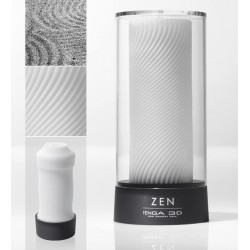 Masturbator »3D Zen« mit wellenförmiger Rillenstruktur