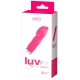 Minivibrator »Luv Plus«, 11,3 cm, 10 Vibrationsmodi, pink