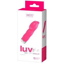 Minivibrator »Luv Plus«, 11,3 cm, 10 Vibrationsmodi, pink