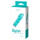 Minivibrator »Luv Plus«, 11,3 cm, 10 Vibrationsmodi, türkis