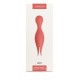 Auflegevibrator »Siren«, 18,85 cm, mit Kugelkopf & Doppelzunge