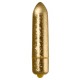 Minivibrator „Frosted Fleurs“, gold