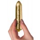 Minivibrator „Frosted Fleurs“, gold