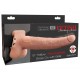 Umschnalldildo, 25,4 cm, 10 Vibrationsmodi