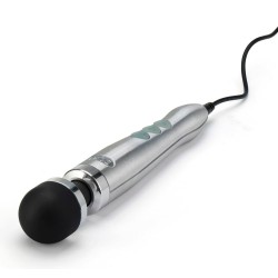 Massagestab „Die Cast 3“, 28 cm, mit Netzstecker, silber