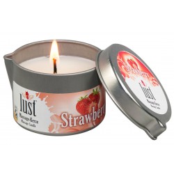 Massagekerze »Erdbeere«, mit Aroma, 50 ml