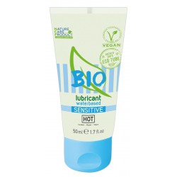 Gleitgel »HOT BIO waterbased Sensitiv«, 100% biologisch, 50 ml