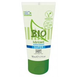 Gleitgel »HOT BIO waterbased super«, 100% biologisch, 50 ml