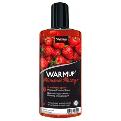Massageöl »WARMup Erdbeer«, wärmend, mit Aroma, 150 ml