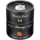 Massagekerze »Massage Candle Erdbeere« wird zum Massageöl, 80 ml