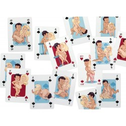 Kartenspiel »Kamasutra«, 54er-Blatt mit Sex-Stellungen
