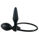 Analplug »True Black«, aufblasbar