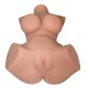 Torso-Masturbator »Big Masturbator« mit 2 Öffnungen