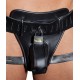 String aus Leder mit Vorhängeschlössern