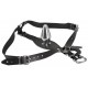 Leder-Riemen mit 3 Penisringen und abschraubbarem Analplug