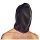 Doppelmaske aus Echtleder, chromfrei gegerbt