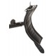 Metall-Spreizstange, gepolstert, innen Glattleder, verstellbar 65-120 cm