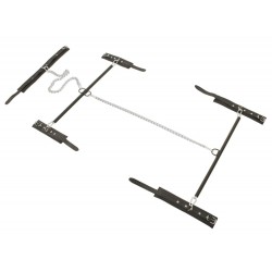 Set »Leder Totalfessel«, 9-teilig, für Fessel-Profis