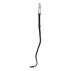Leder Peitsche, 90 cm lang
