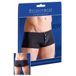 Pants, transparent, elastisch, mit Druckknopfleiste