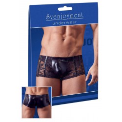 Pants aus Wetlook und Spitze