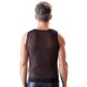 Muskelshirt aus schwarzem Powernet
