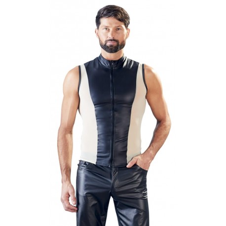 Shirt schwarz/nude
